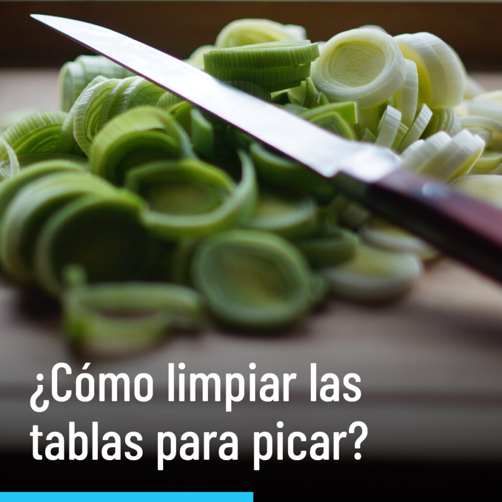 Como se deben limpiar las tablas para picar