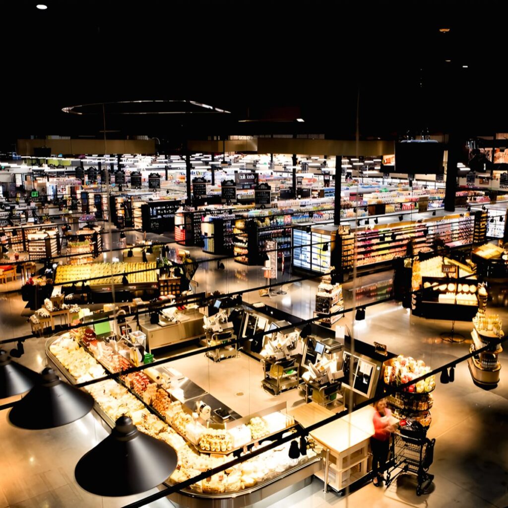 Supermercados: Optimización del equipamiento y diseño para maximizar la rentabilidad.